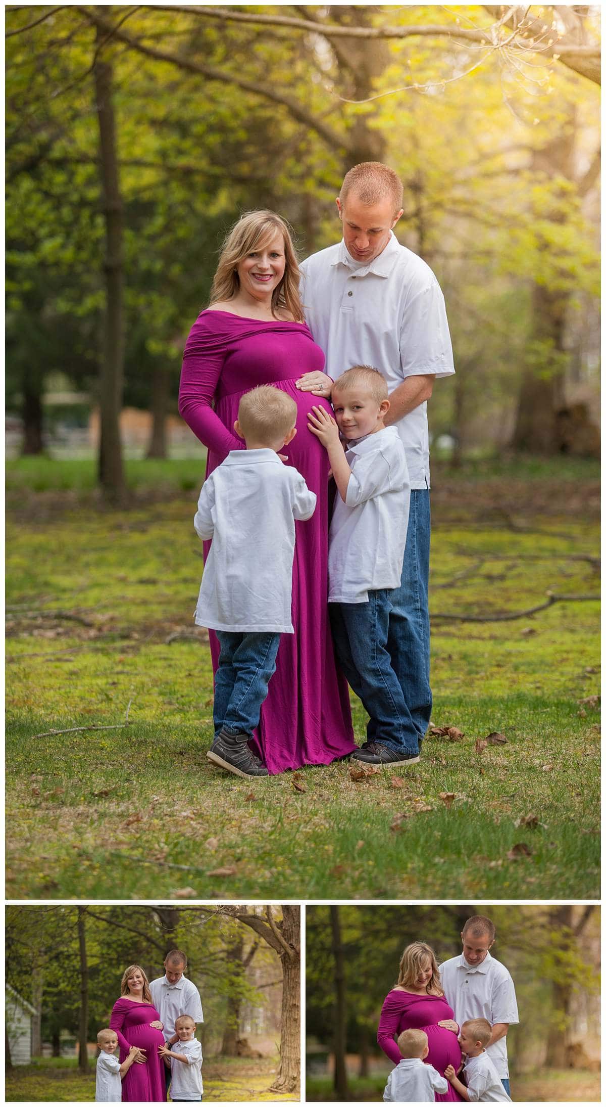 port huron michigan maternity session family