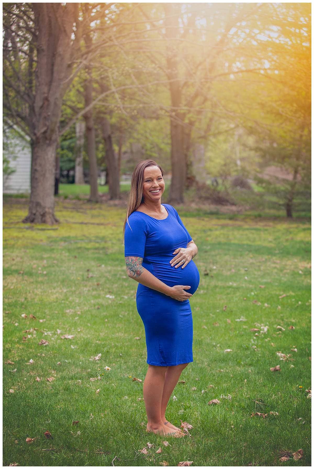 port huron michigan mommy and me maternity session