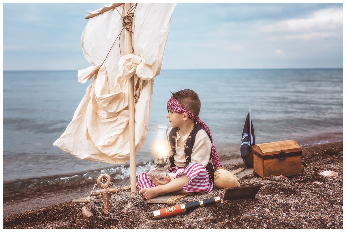 Pirate mini session, port huron childrens photographer