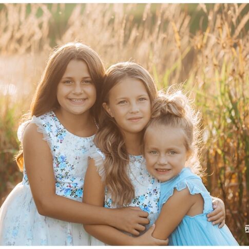 Port Huron Family Photographer, Children photos golden hour